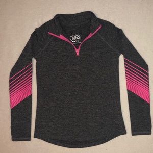 Girl’s justice quarter zip